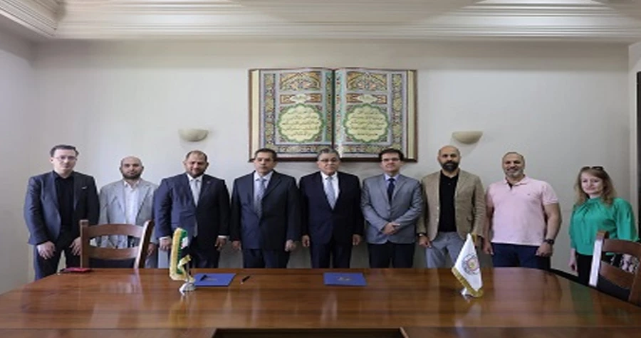 جامعة دمشق ومركز عمران للدراسات الاستراتيجية يوقعان مذكرة تفاهم لتعزيز التعاون البحثي