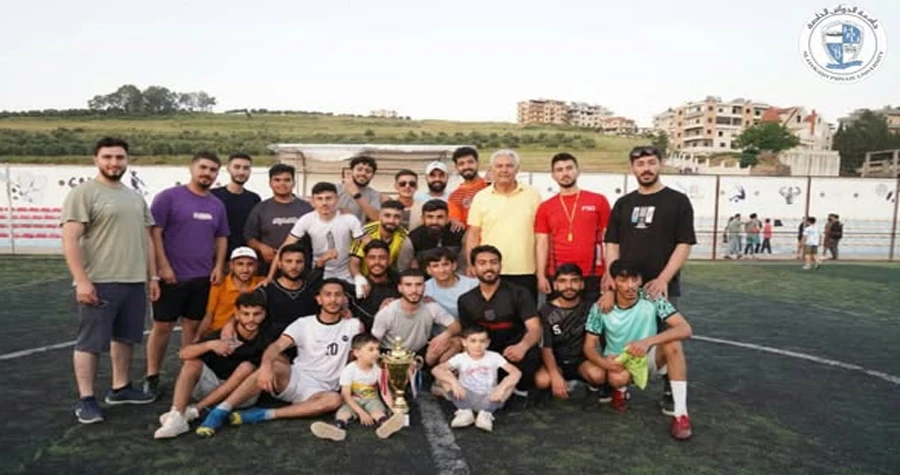 فريق كلية الصيدلة يتوّج بطلاً لبطولة جامعة الحواش الخاصة لكرة القدم