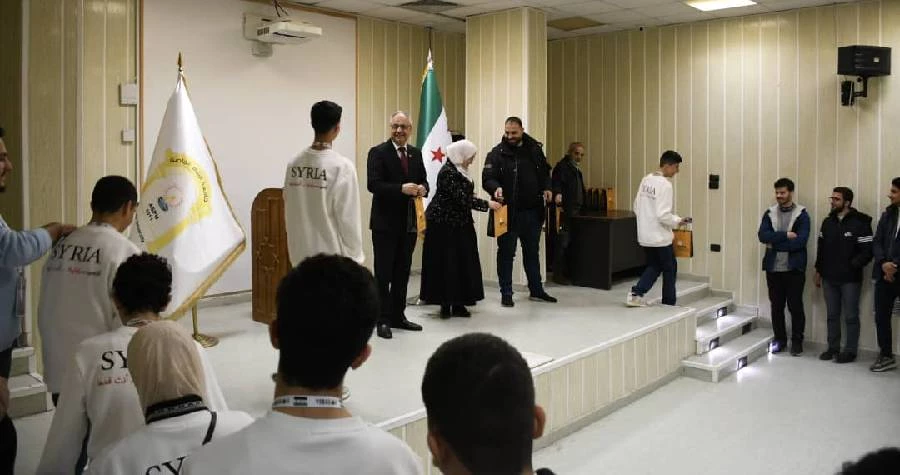 جامعة الشام الخاصة تستضيف اختبار الأولمبياد