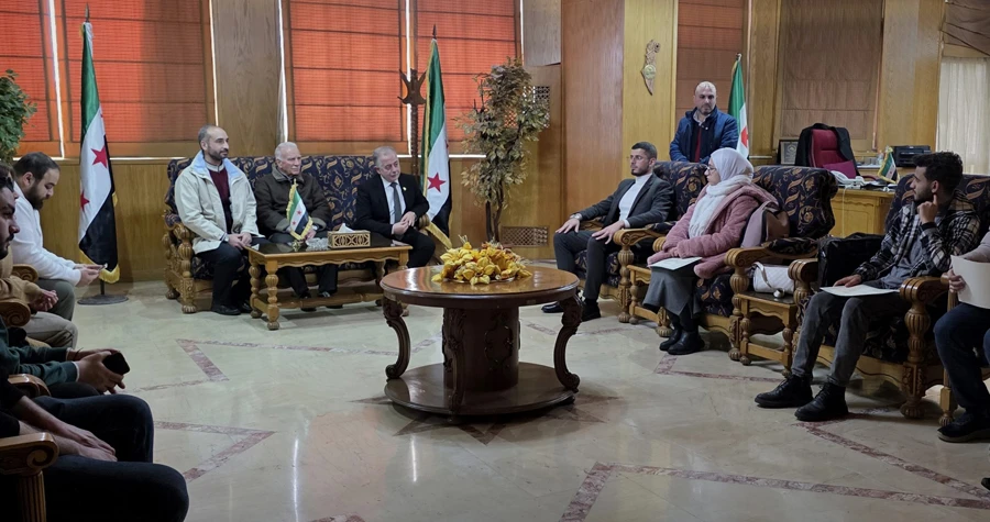 جامعة حمص تكرم طلابها الفائزين بالمسابقة البرمجية الإقليمية ومسابقة المناظرات الجامعية
