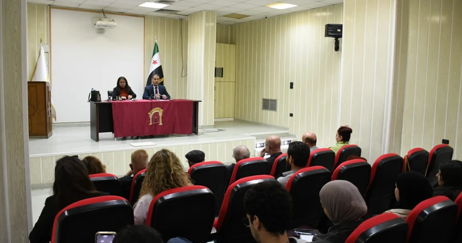 جامعة الشام الخاصة تنظم ندوة حوارية حول دور العلاقات الدولية في تعزيز المشاركة المجتمعية
