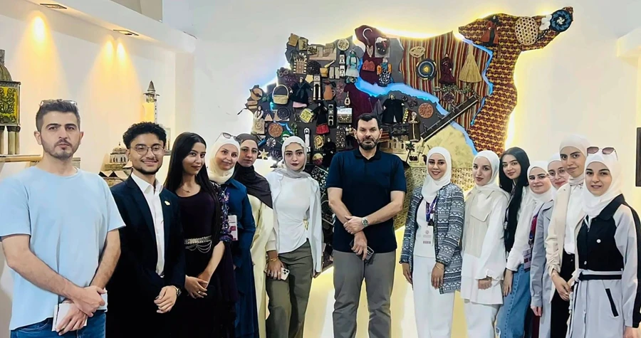 جامعة اليرموك الخاصة تقدم «فسيفساء التراث السوري» في معرض دمشق الدولي