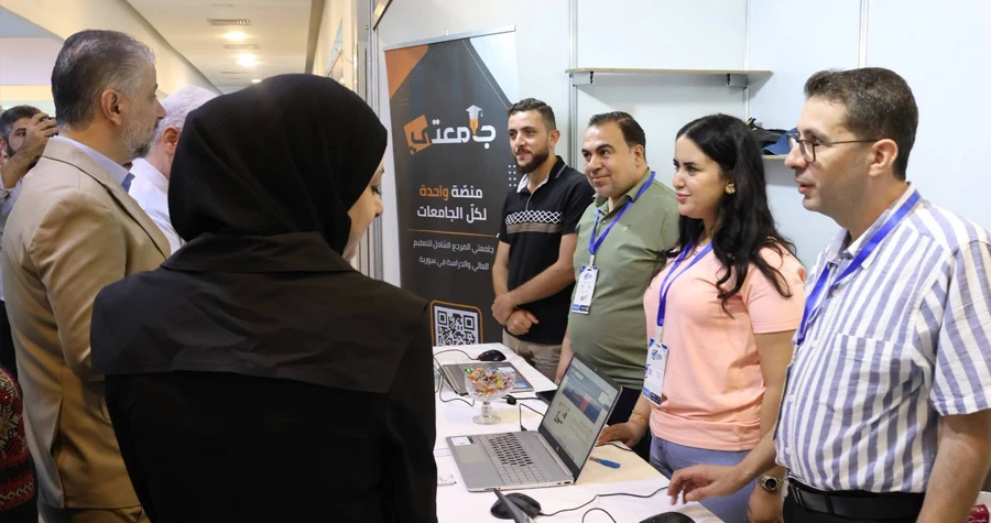 افتتاح معرض "CAREER EXPO SYRIA" في سوق الإنتاج بحلب