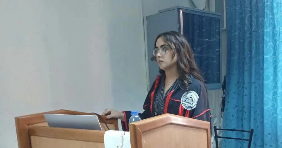 جامعة حمص تمنح درجة الماجستير للباحثة لمى تيسير القصيري
