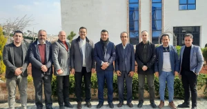 وفد من جامعة الشهباء الخاصة يزور جامعة المعارف للعلوم التطبيقية