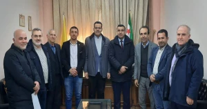 وفد من جامعة المعارف للعلوم التطبيقية يزور جامعة الشهباء الخاصة