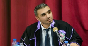 منح الباحث محمد الشعير درجة الدكتوراه في اللغة العربية وآدابها