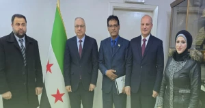 وفد جامعة الزيتونة الدولية يلتقي السيد وزير التعليم العالي
