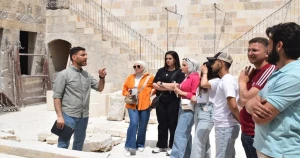طلاب هندسة إيبلا في جولة دراسية ميدانية ضمن أحياء حلب القديمة