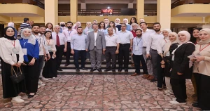 افتتاح المعرض الفني الطلابي الأول لطلاب كلية الاقتصاد