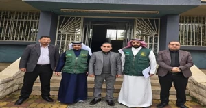 وفد من مركز الملك سلمان للإغاثة ومؤسسة الأمين يزور المعهد الوطني للإدارة العامة