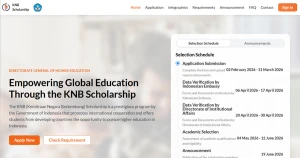 التعليم العالي تعلن عن إمكانية التقدم لمنح KNB الإندونيسية