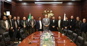 زيارة وفد من المجتمع الأهلي في منطقة الكسوة إلى الجامعة السورية الخاصة
