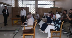 تأهباً لدخول سوق العمل.. طلاب الهندسة الكهربائية بجامعة حلب يستعرضون مشاريع تخرجهم