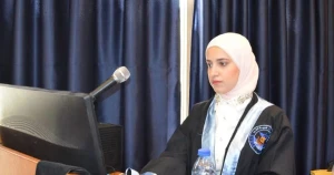 جامعة اللاذقية تمنح درجة الماجستير للطالبة نور علي مبيّض