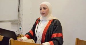 جامعة اللاذقية تمنح درجة الماجستير للطالبة ديالا الأحمد