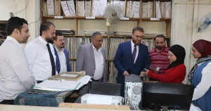 جامعة حلب تتابع التدريب الصيفي لطلاب المعاهد التقانية في مديرية مالية حلب