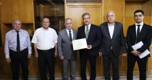 جامعة حمص توقع رسالة نوايا لتطوير المناهج الجامعية ضمن التخصصات الحديثة العالمية