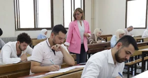 جولة تفقدية على امتحانات التعليم المفتوح في جامعة حلب
